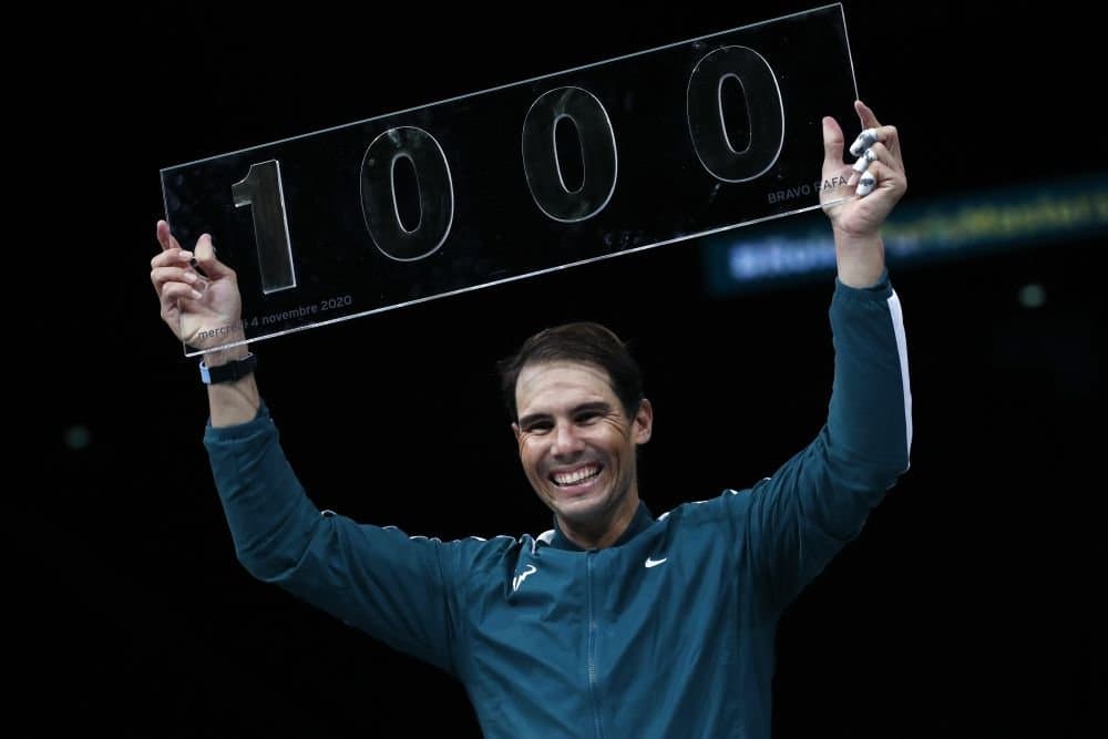 Rafael Nadal faoliyatidagi 1000-g‘alabani qo‘lga kiritdi