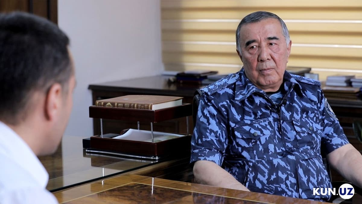 «Hududingda kimdir vafot etsa, tobutini ko‘tar, shunda hurmat qilishadi» – Almatov ichki ishlar organi xodimlarining o‘rni haqida gapirdi