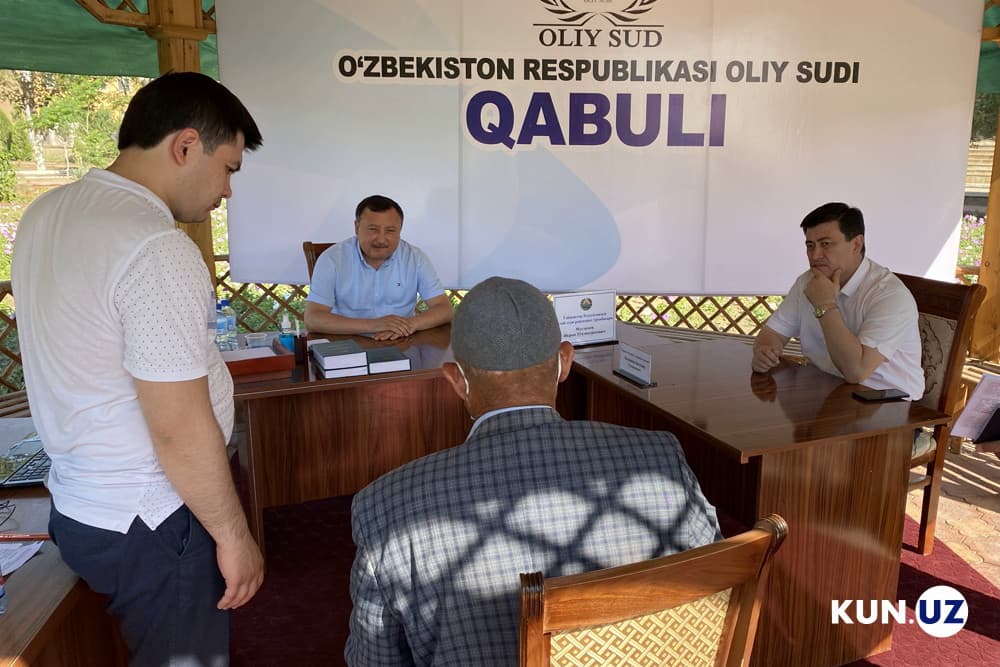 Xorazmda o‘tkazilgan ommaviy qabullarda 35 mahkum muddatidan oldin ozod qilindi