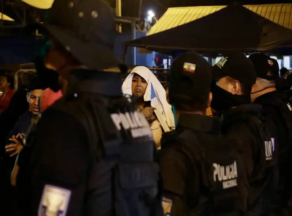 Ekvadordagi turmada yuz bergan tartibsizliklarda 24 kishi halok bo‘ldi