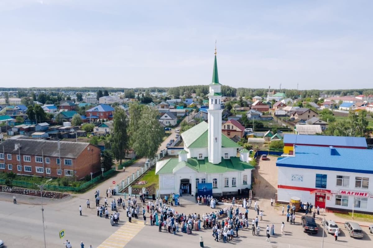 Boshqirdistonda 107 yil davomida qurilgan masjid foydalanishga topshirildi