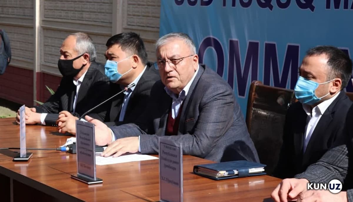 Oliy sud raisi Andijonda sayyor qabullar o‘tkazmoqda