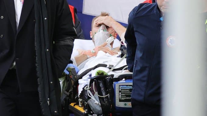 Kopenhagendagi dahshat. Eriksen reanimatsiyaga olib ketildi, o‘yin davom ettiriladigan bo‘ldi