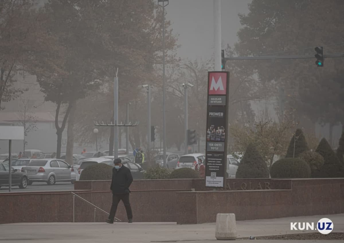 «O‘zgidromet» Toshkent havosida ifloslanish darajasi kamaya boshlaganini ma'lum qildi