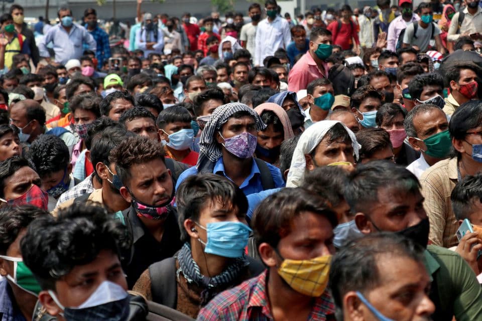 Hindistonda koronavirus yuqtirish holatlari bo‘yicha ketma-ket ikkinchi kun rekord qayd etildi