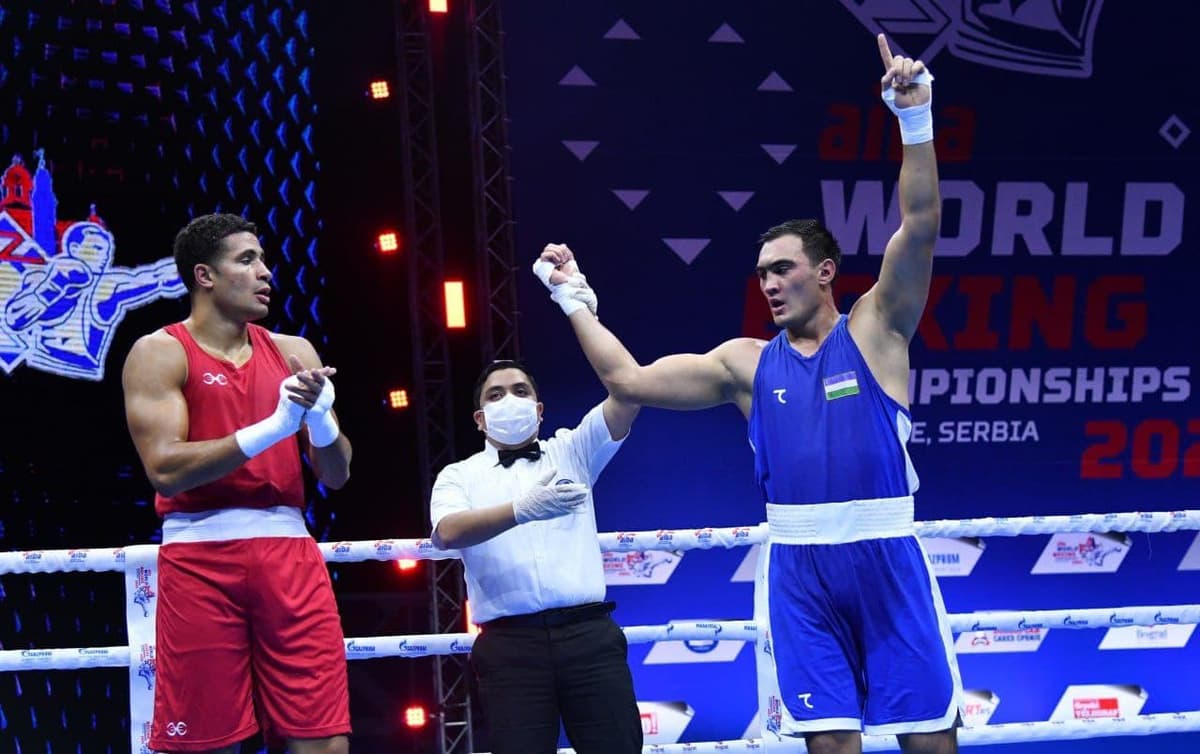 Boks bo‘yicha JCh. Lazizbek Mullojonov, Abdumalik Halokov va Madiyar Saidrahimov chorakfinalga yo‘llanma olishdi