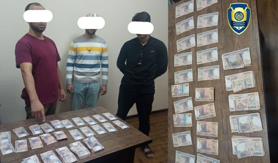 Toshkent viloyatida 200 mln so‘mdan ortiq qalbaki pullarni muomalaga chiqarib yuborgan shaxslar hibsga olindi