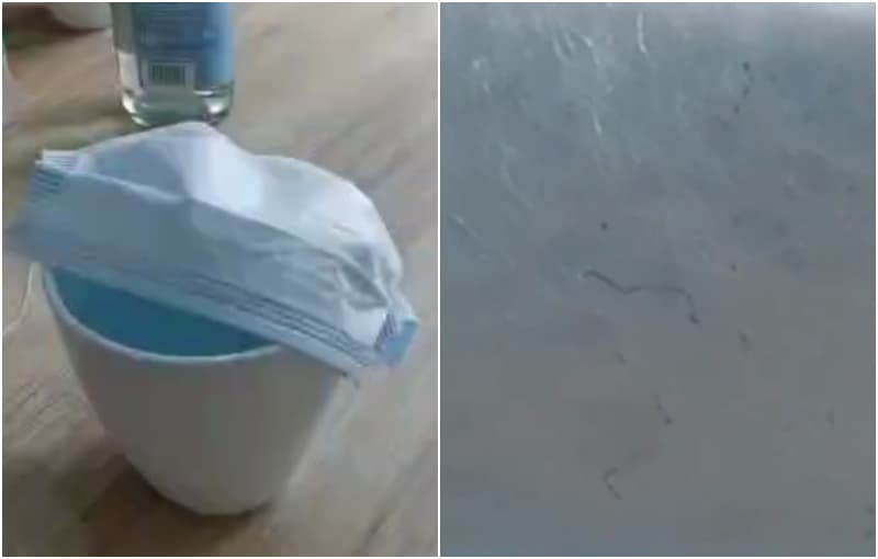 Tibbiy niqoblardagi chuvalchangsimon jonzotlar tasvirlangan videolar tarqaldi. Holat Qozog‘istonda kuzatilgan
