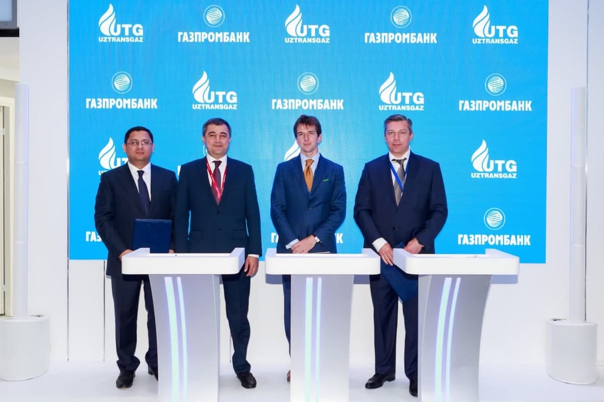 Gazprombank «O‘ztransgaz» AJ loyihasini 300 mln dollarga moliyalashtiradi