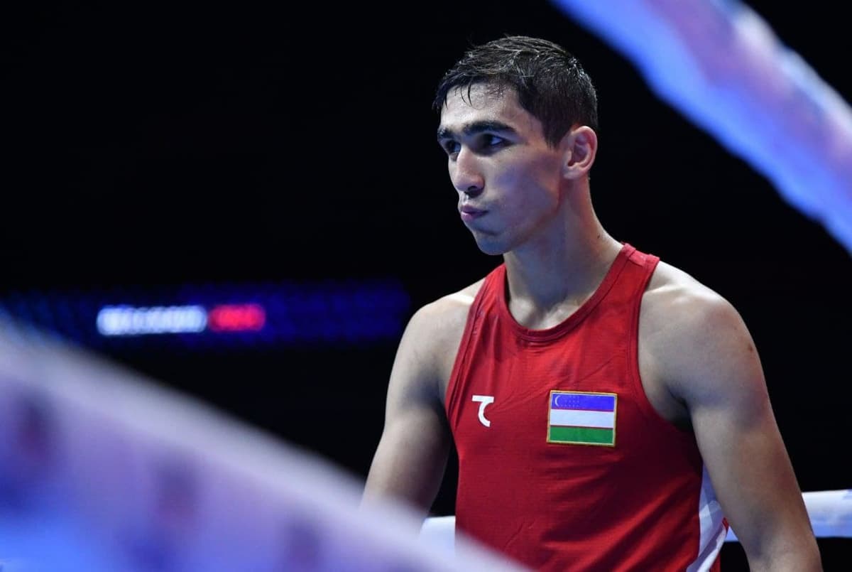 Boks. Abdumalik Halokov finalda jahon chempioniga yutqazib, kumush medalga sazovor bo‘ldi