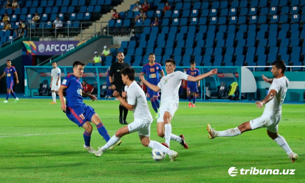 OFK Kubogi. 5ta gol kiritilgan bahsda «Nasaf» ««Ahal»ni mag‘lub etib, yarimfinalga chiqdi