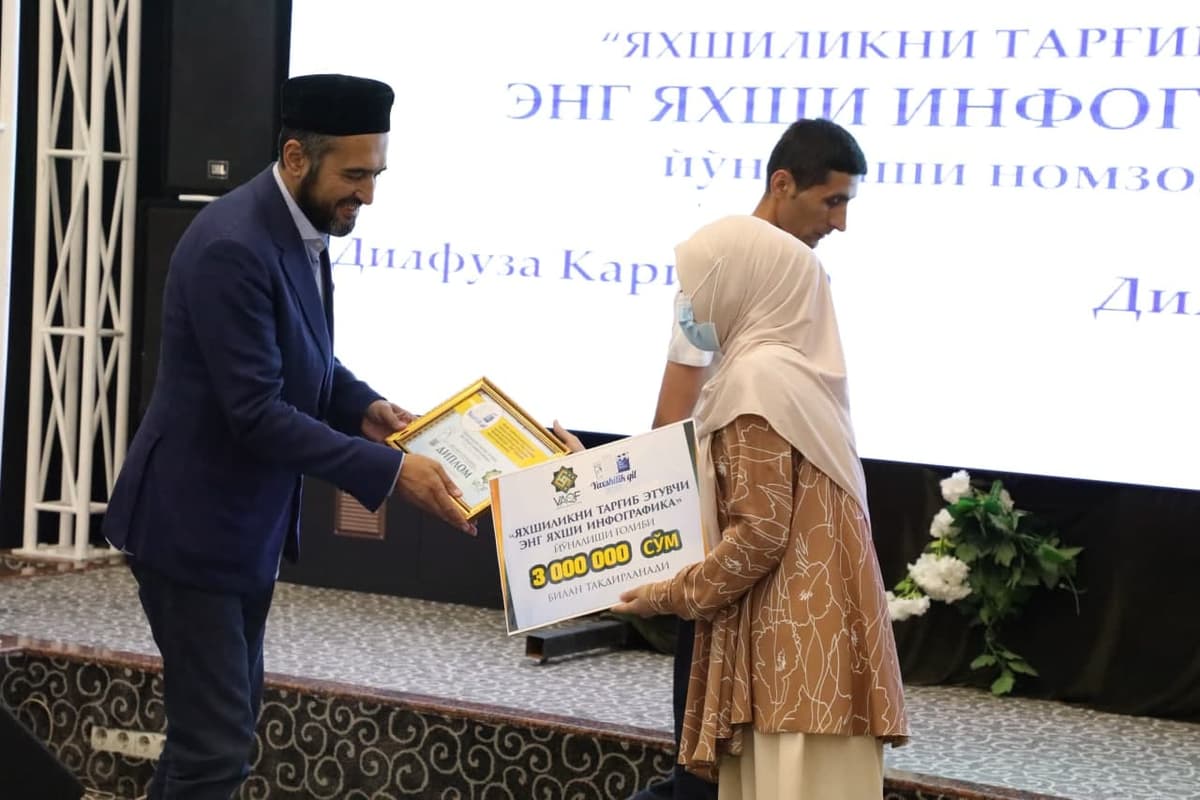 «Yaxshilik qil – 2021» ijodiy ishlar tanlovi g‘oliblari taqdirlandi