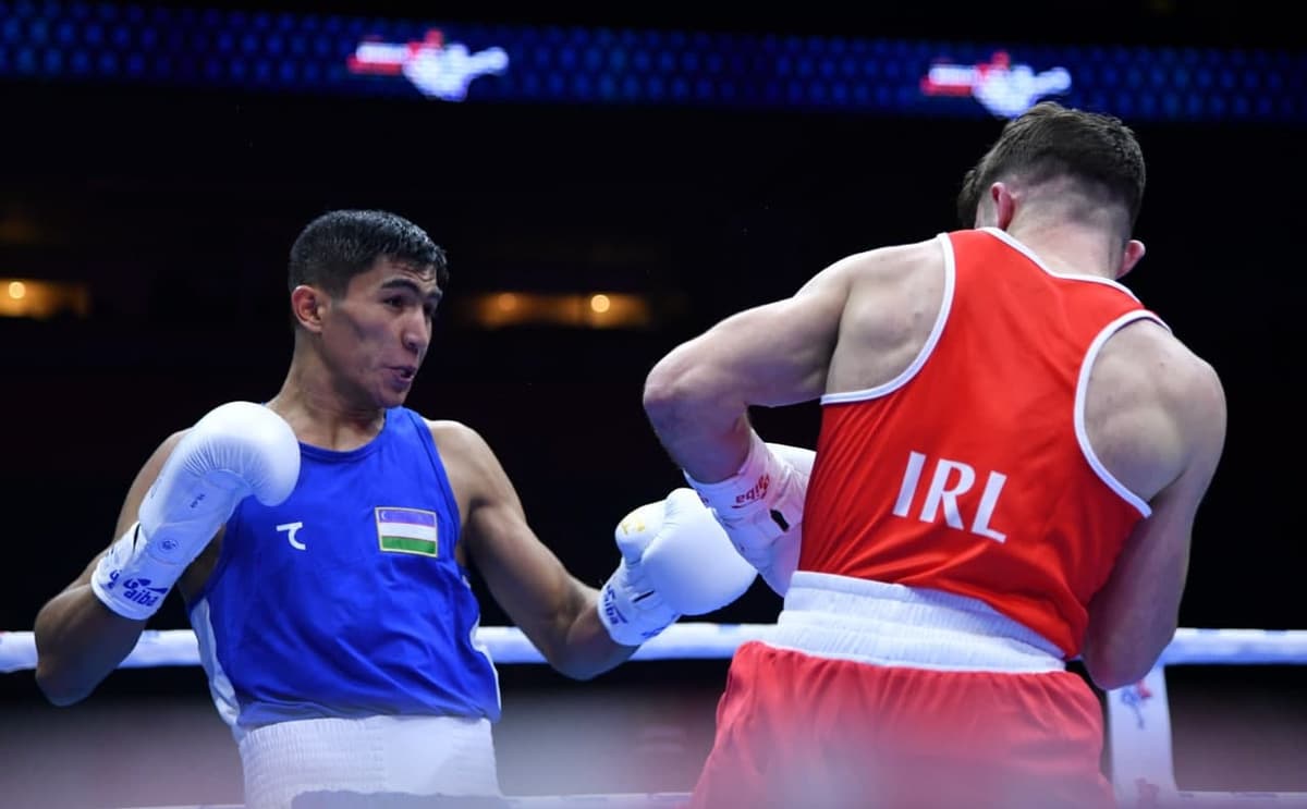 Asadxo‘ja Mo‘ydinxo‘jayev jahon chempionatini g‘alaba bilan boshladi, bugun yana uch bokschi ringga chiqadi
