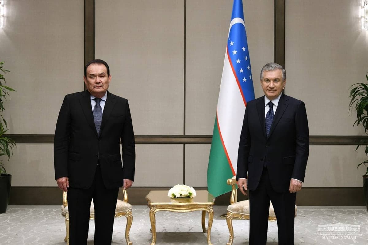 Shavkat Mirziyoyev Turkiy kengash bosh kotibi bilan uchrashdi
