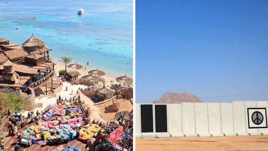 Sharm-al-Shayx kurorti beton devor bilan o‘rab chiqildi