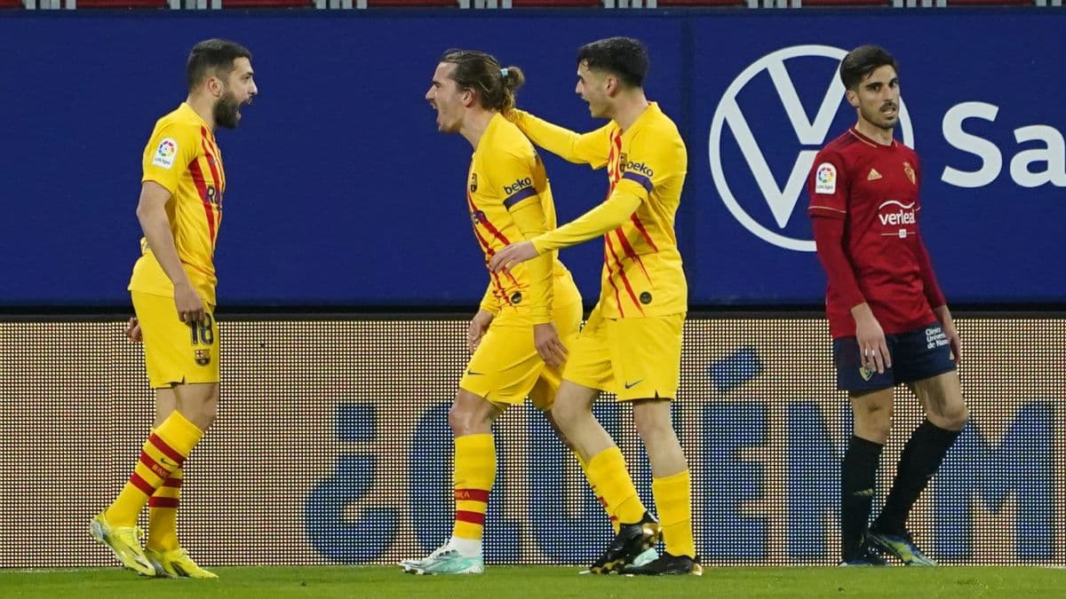 La Liga. «Barselona» mehmonda «Osasuna»ni mag‘lub etdi