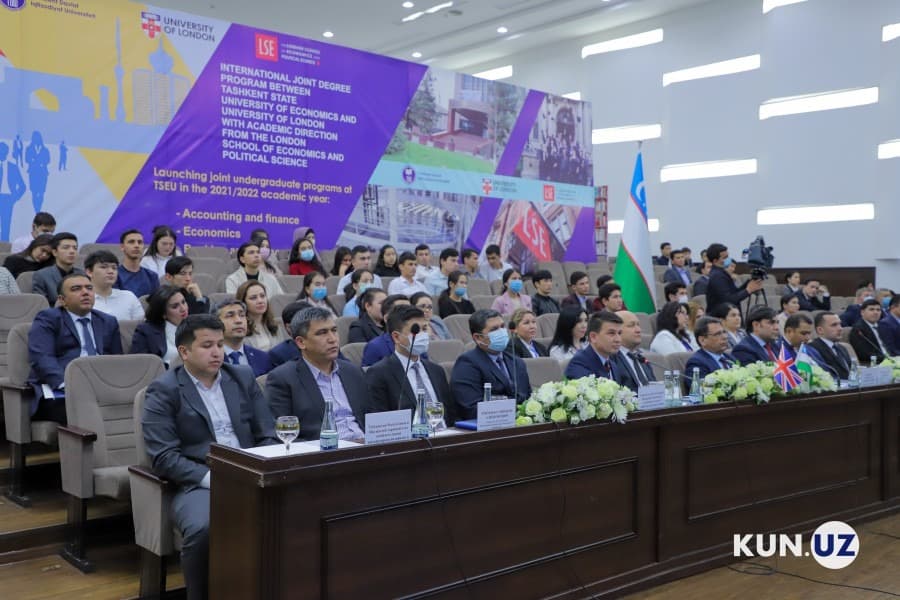 Toshkent davlat iqtisodiyot universiteti London universiteti bilan qo‘shma dasturni yo‘lga qo‘ydi