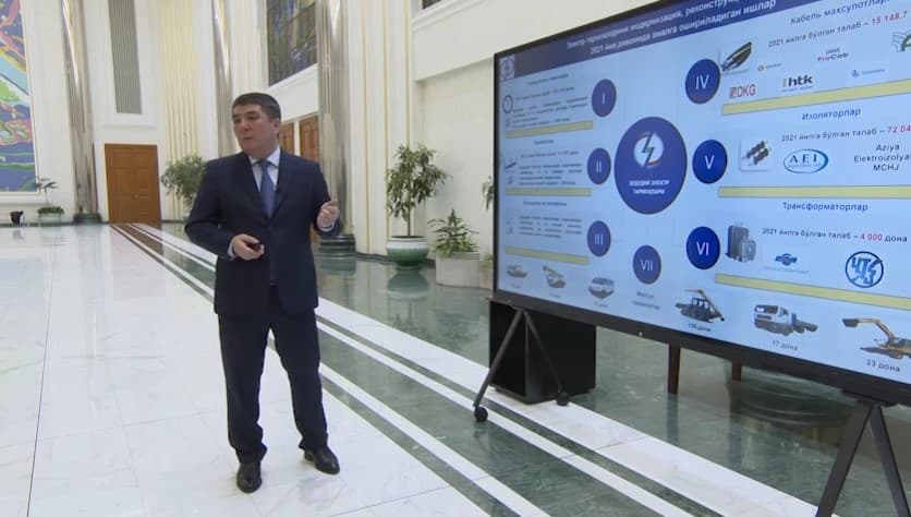 «2021 yilda ham elektr energiyasi tarifi oshirilmaydi» - Ulug‘bek Mustafoyev