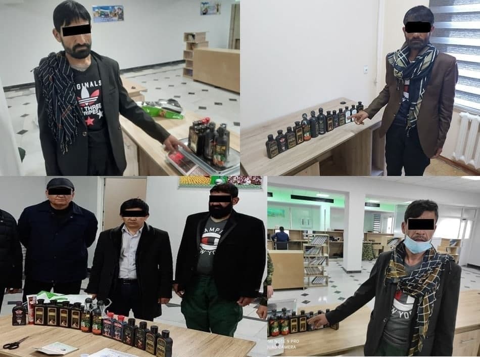 O‘zbekistonga shampun idishda 12 kg geroin olib kirmoqchi bo‘lgan shaxslar ushlandi