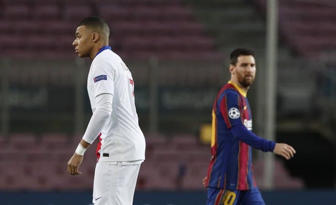 «Kamp Nou»da yangi qirol. Messi Mbappening soyasida