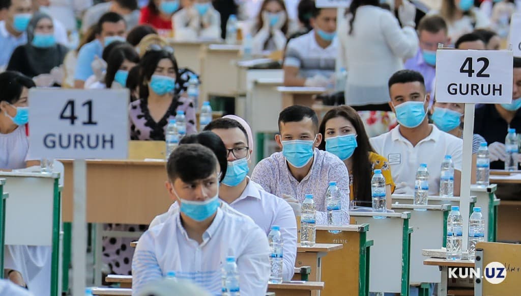 Tana harorati 37 darajadan yuqori bo‘lgan abituriyentlar uchun qo‘shimcha test sinovlari o‘tkaziladi