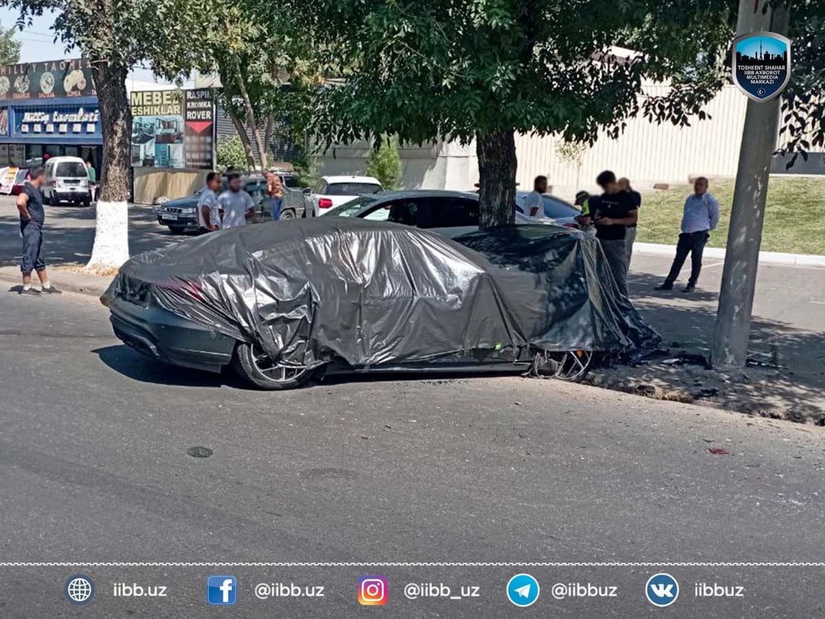 Toshkentda Audi e-tron GT YTHga uchradi. Uning taxminiy narxi 140 ming dollardan oshadi