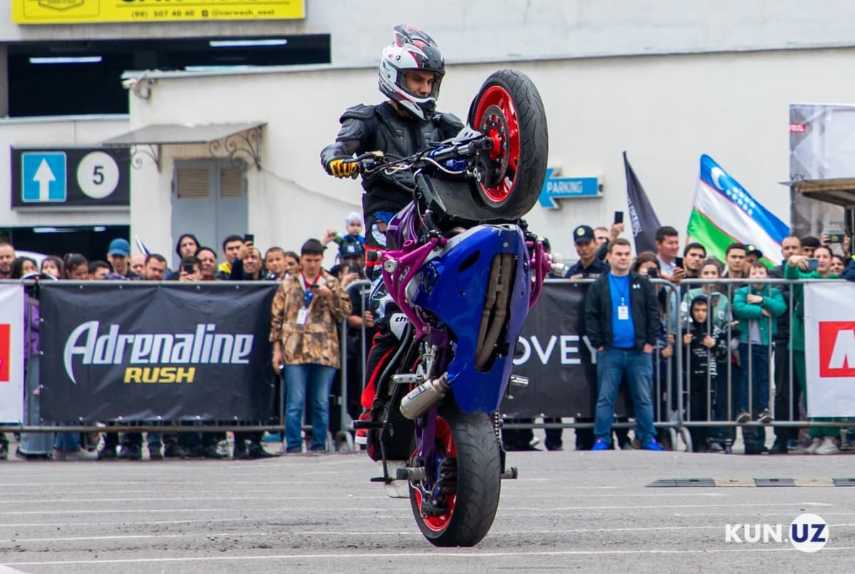 Fotoreportaj: Toshkentda Adrenaline Rush bilan hamkorlikda Markaziy Osiyo baykerlari motofestivali o‘tkazildi