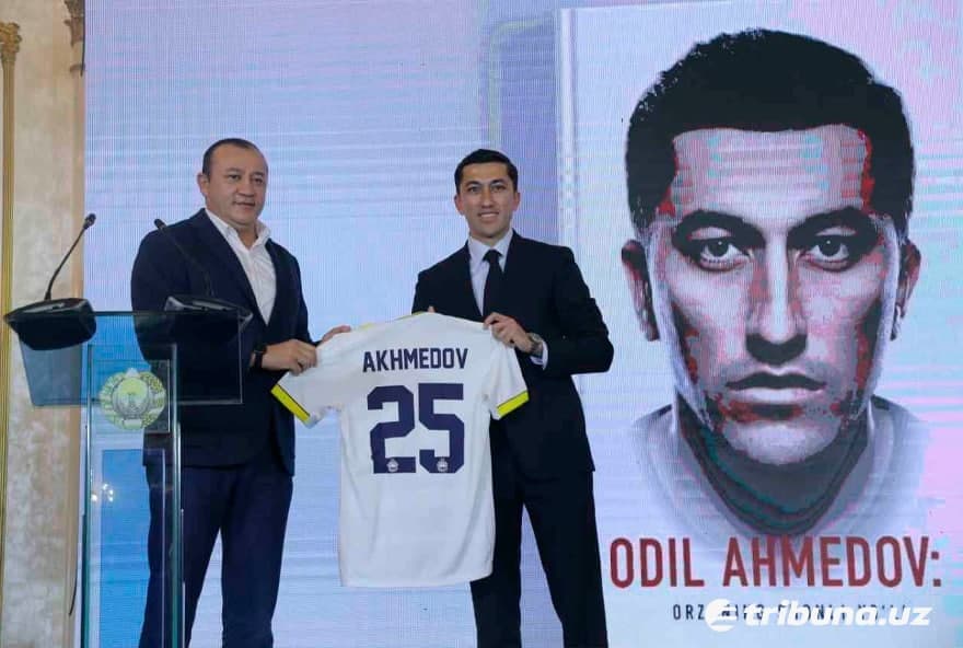«Paxtakor» 25-raqamli libosini Odil Ahmedovga abadiy topshirdi