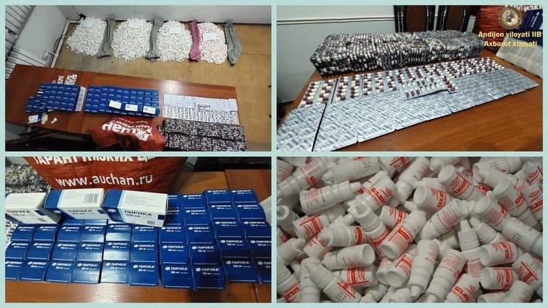Andijonda bolalar bog‘chasida 900 million so‘mlik noqonuniy saqlab kelinayotgan kuchli ta’sir etuvchi dori vositalari aniqlandi