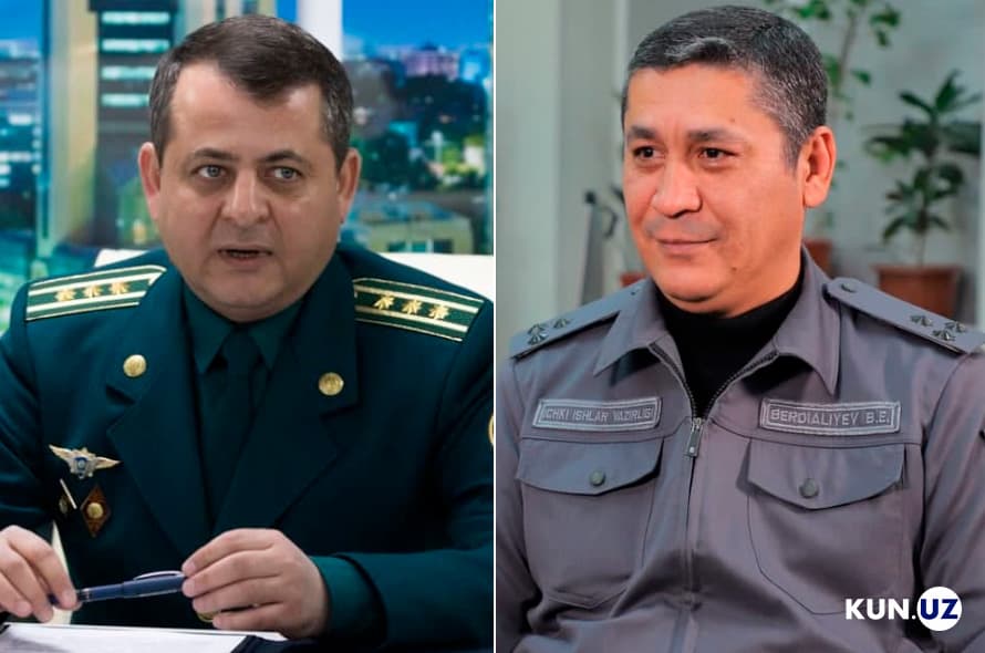 Jamoat xavfsizligi departamentida tayinlovlar amalga oshirildi