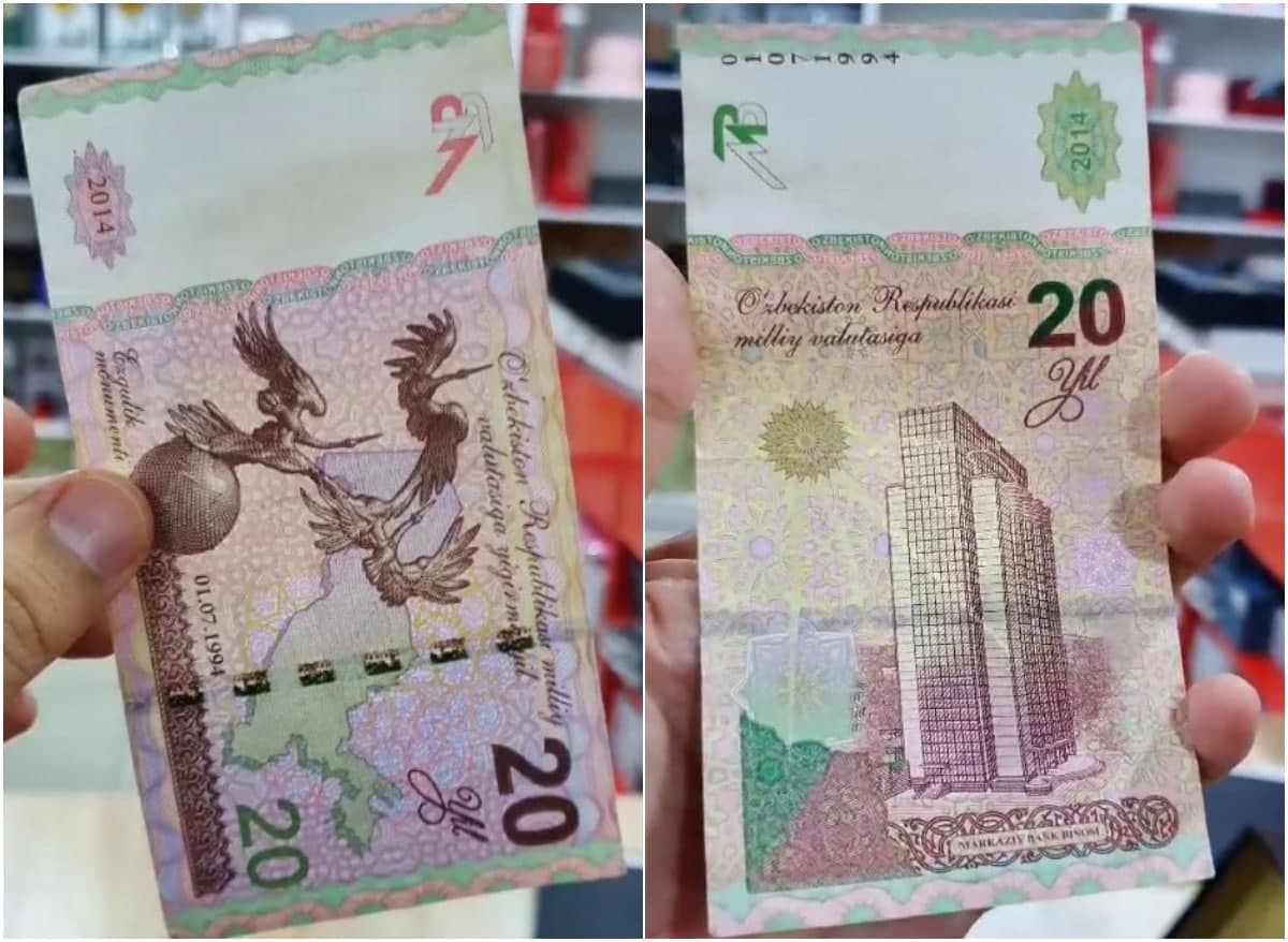 Markaziy bank ijtimoiy tarmoqlarda tarqalgan «kamyob banknot» bo‘yicha izoh berdi