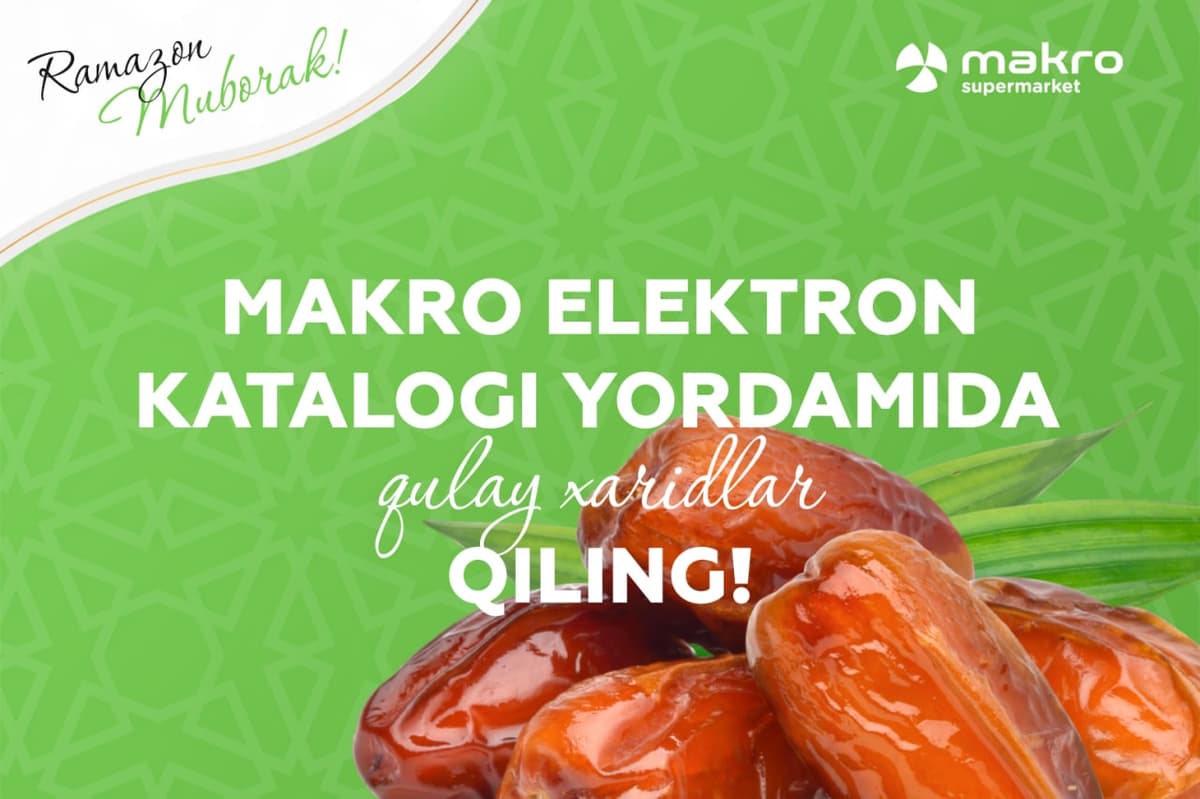 Makro elektron katalogi yordamida qulay xaridlar qiling!