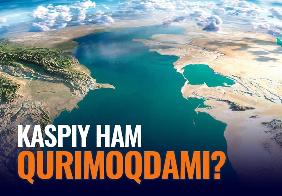 Kaspiyning suvi kamaymoqda: Dunyodagi eng yirik ko‘lning boshiga ham Orolning kuni tushadimi?