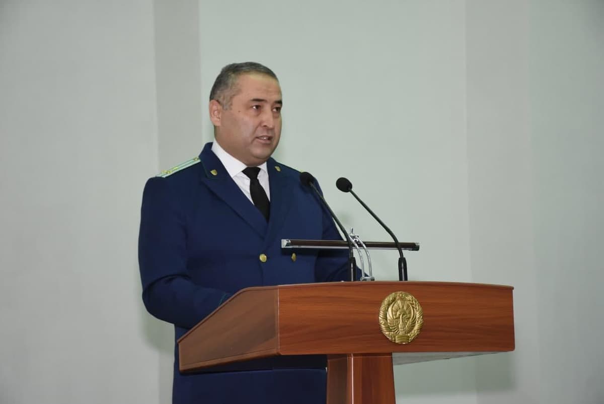 Manba: Andijon viloyati prokurori ishdan olindi