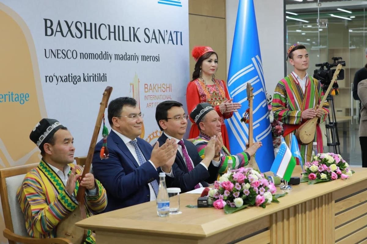 O‘zbek baxshichilik san’ati UNESCO ro‘yxatiga kiritildi