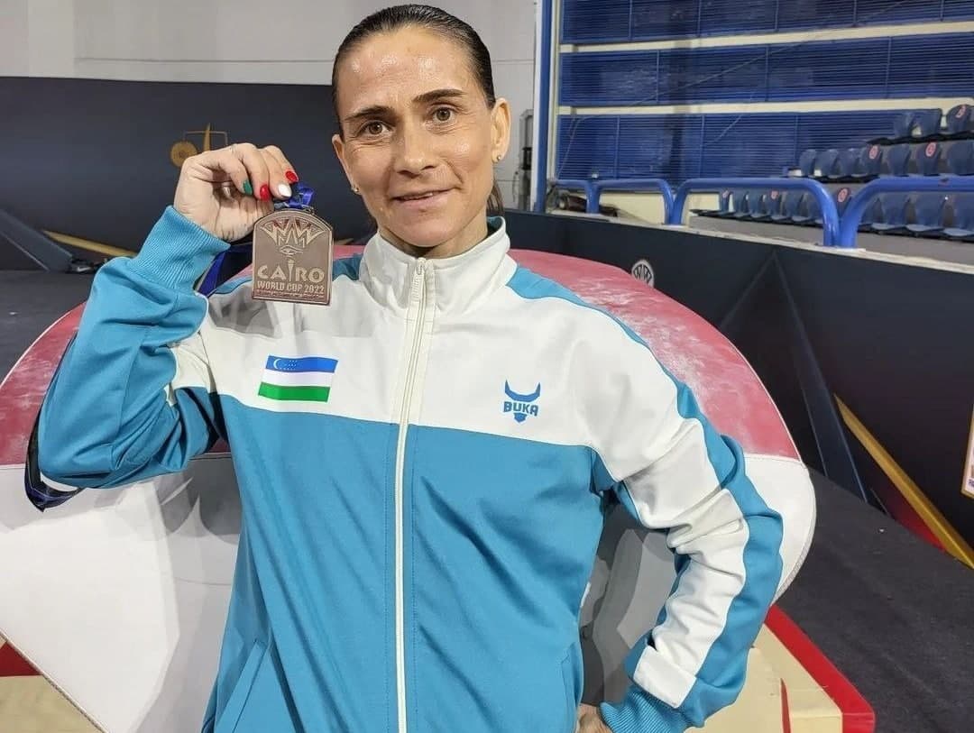 Chusovitina jahon kubogida kumush medalga sazovor bo‘ldi