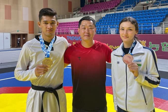 O‘zbekistonlik taekvondochilar Osiyo chempionatida 4 ta oltin medalni qo‘lga kiritdi