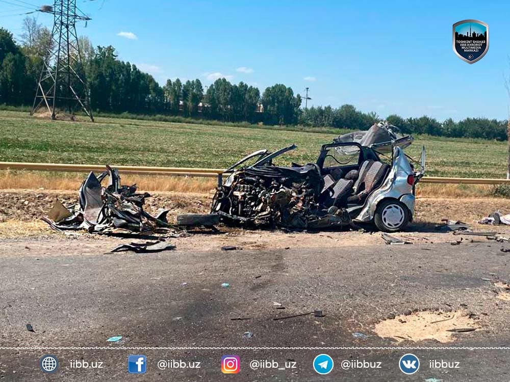 Toshkentda yuk mashinasi bilan to‘qnashgan «Matiz» haydovchisi vafot etdi