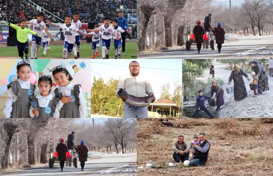 Gaz ballon ko‘targan ayol, futbol o‘ynayotgan ko‘zi ojizlar va «Damasiston». Vodiyda olingan yil suratlari