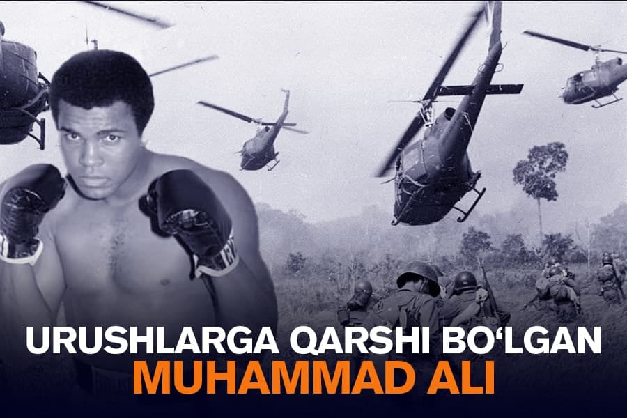 «Turmada o‘tirib, sizlarga qarshi kurashib o‘laman» – Muhammad Ali nega Vetnam urushiga borishdan bosh tortgandi?