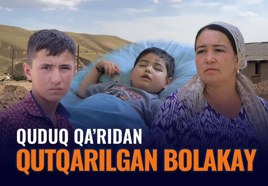 Quduqdagi zulmatdan - ozodlikka: qutqarilgan bolakayning ismi xaloskorlari sharafiga o‘zgartiriladi