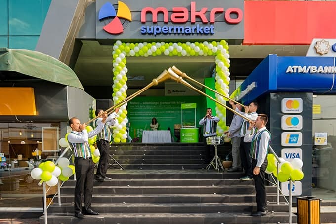 Makro “Mega Planet” KSM da tantanali reopening o‘tkazdi