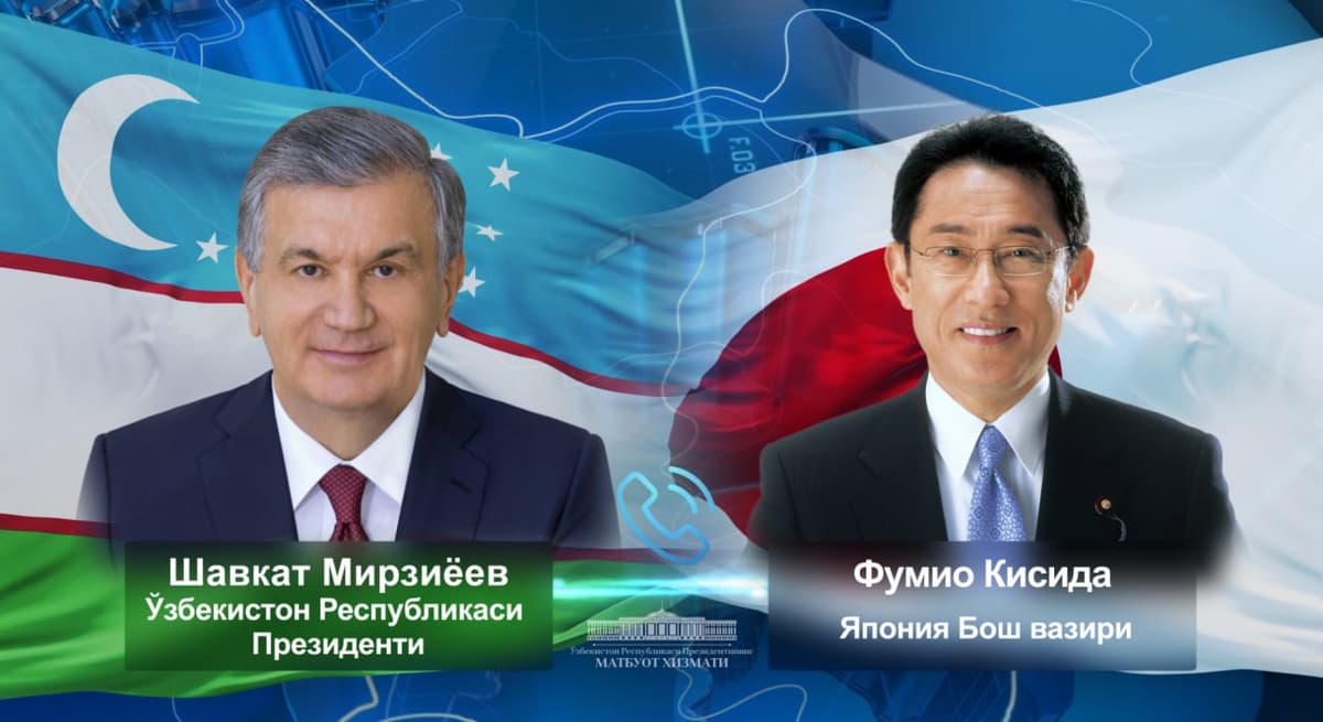 Shavkat Mirziyoyev va Fumio Kisida hamkorlikni yanada kengaytirish istiqbollarini ko‘rib chiqdi