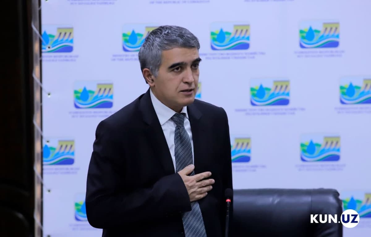 Shavkat Hamroyev – O‘zbekistonning suv muammolari va vazirlik ishiga nisbatan OAVdagi tanqidlar haqida