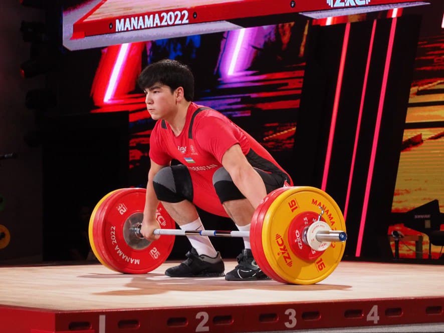 O‘zbekiston og‘ir atletika bo‘yicha Osiyo chempionatida beshinchi bo‘ldi