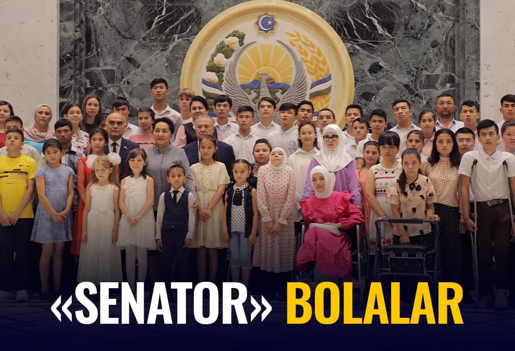Xalqaro bolalar kunida 61 nafar bola Senatga taklif qilindi