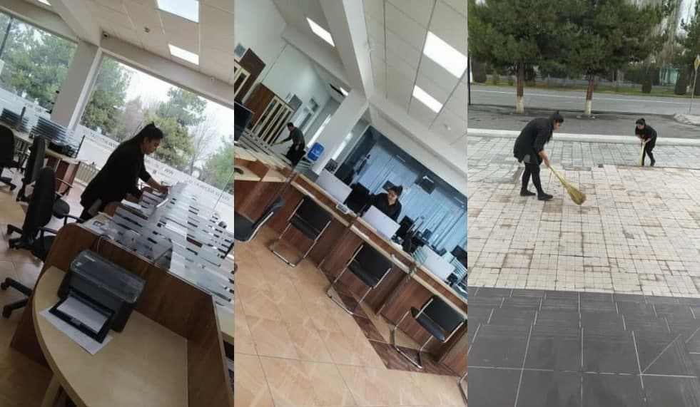 Chilonzorda dam olish kuni xodimlarini hashar qilishga majburlagan rahbar javobgarlikka tortildi