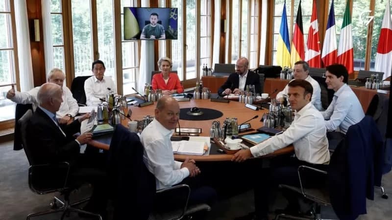 «Qancha kerak bo‘lsa, shuncha vaqtgacha yelkama-yelka turamiz» - G7 Ukrainani g‘alabaga qadar qo‘llashni va’da qildi