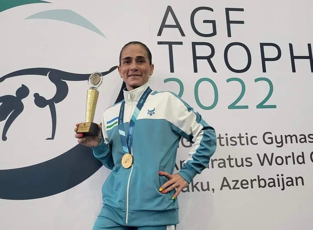 Oksana Chusovitina jahon kubogini qo‘lga kiritdi