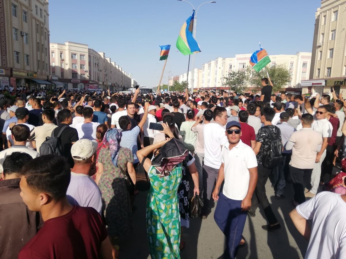 Qoraqalpog‘istondagi namoyishlar
